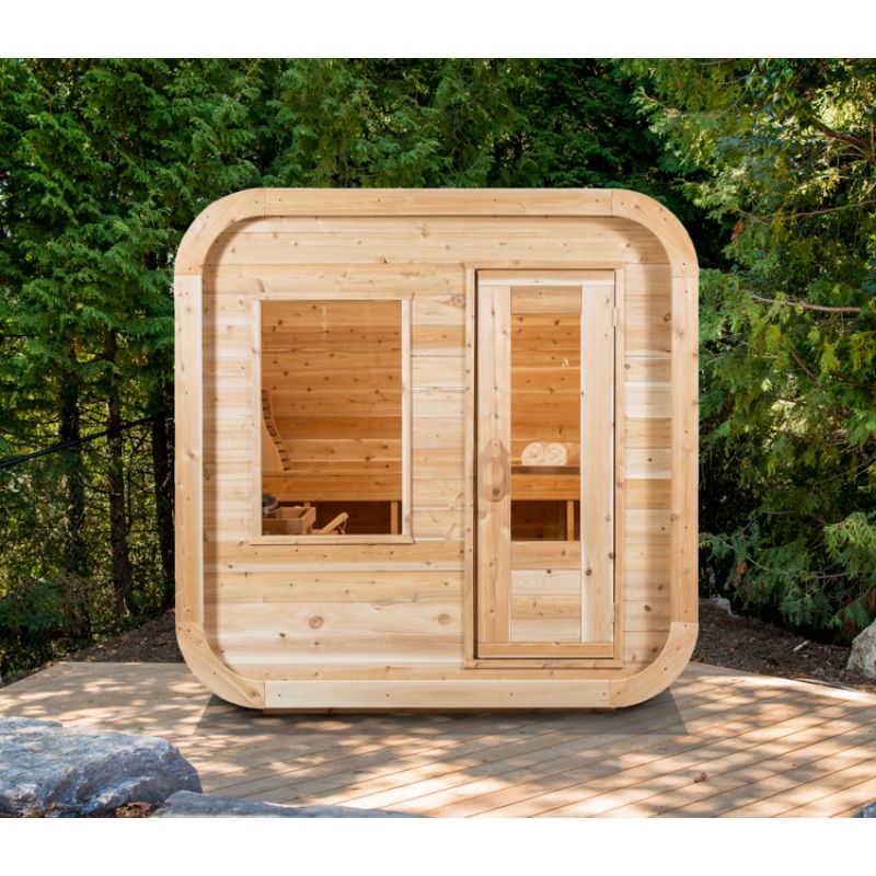 Dundalk LeisureCraft Luna outdoor traditional sauna CTC22LU