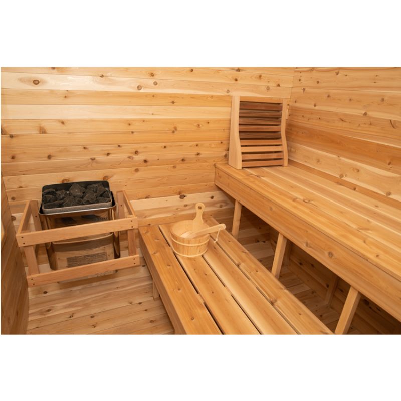 Dundalk LeisureCraft Luna outdoor traditional sauna CTC22LU