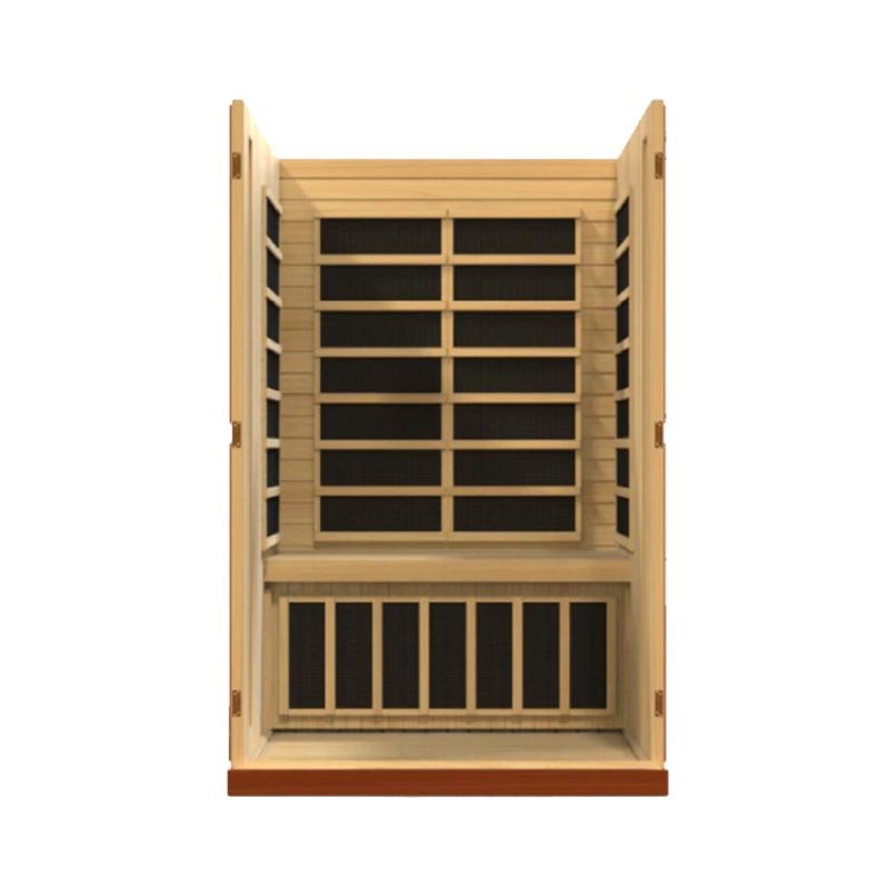Dynamic Saunas Vittoria DYN-6220-01 | 2 Person Low EMF Far Infrared Sauna-interior