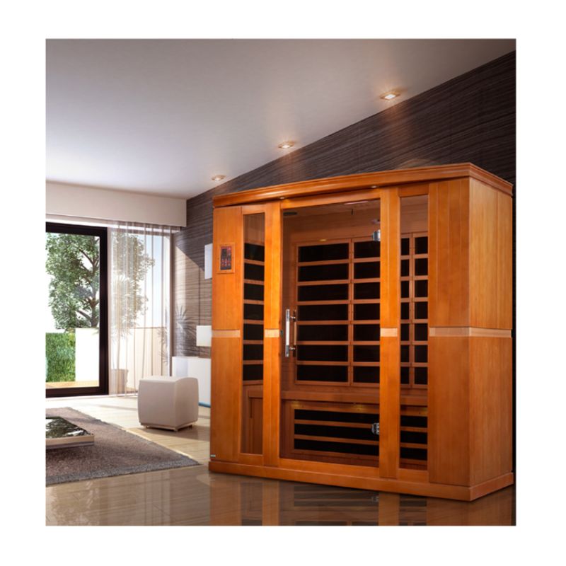Dynamic Saunas Bergamo DYN-6440-01 | 4 Person Low EMF Far Infrared Sauna