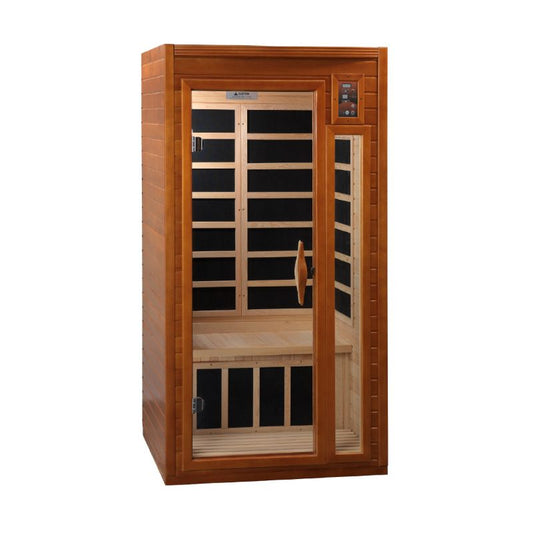 Dynamic Saunas DYN-6106-01 Barcelona Elite - front angle view