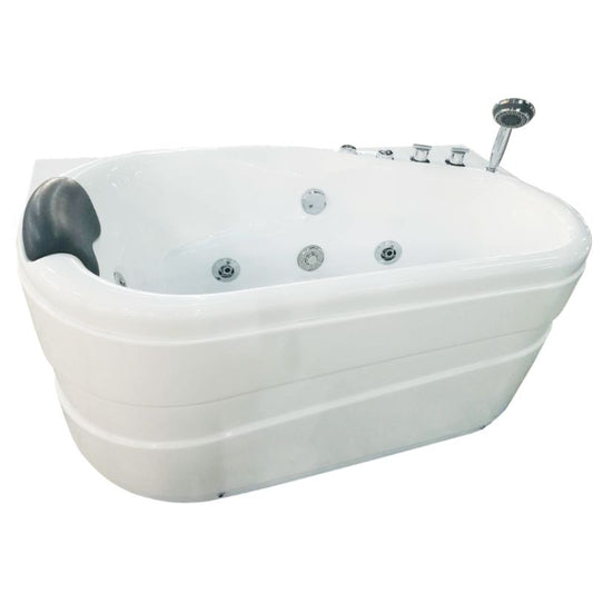 EAGO AM175 Whirlpool Bathtub - angle view