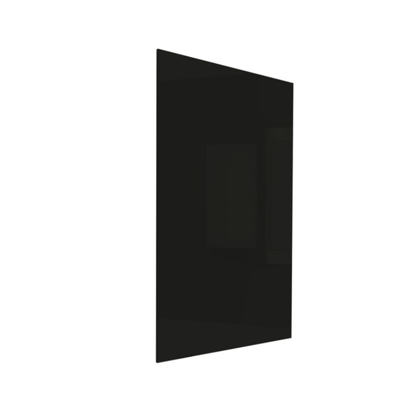 WarmlyYours Ember IP-EM-GLS-BLK-0600-HW Radiant Wall Heater Panel