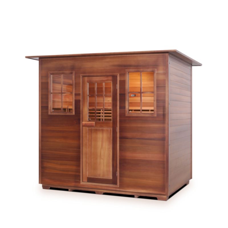 Enlighten-Moonlight 5 Person-Traditional Sauna-Slope Roof