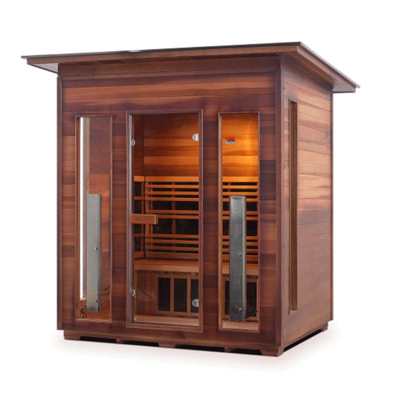 Enlighten Diamond-4 Hybrid Sauna-Slope Roof