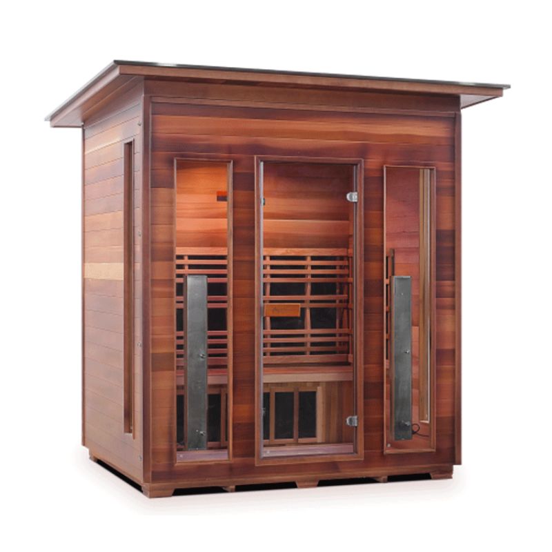 Enlighten Diamond-4 Hybrid Sauna-Slope Roof