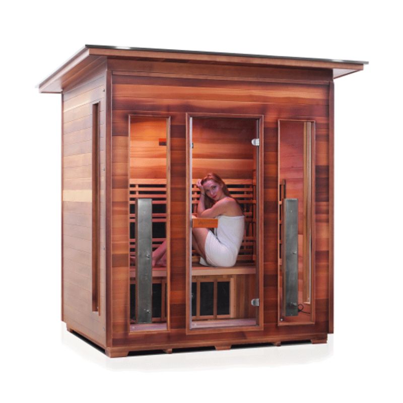Enlighten Diamond-4 Hybrid Sauna-Slope Roof