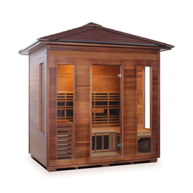 Enlighten Diamond-5 Person-Hybrid sauna 1