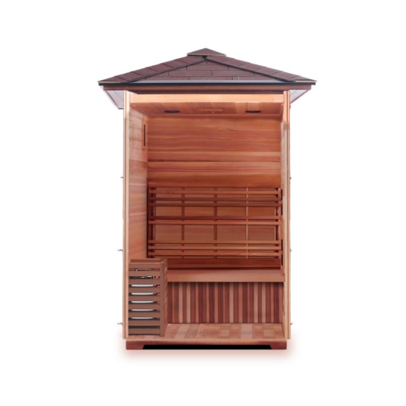 Enlighten Moonlight-2 Person-Traditional Sauna-Interior view