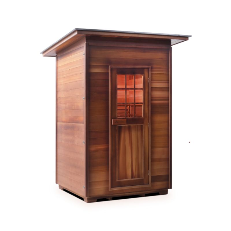 Enlighten Moonlight-2 Person-Traditional Sauna-Slope Roof