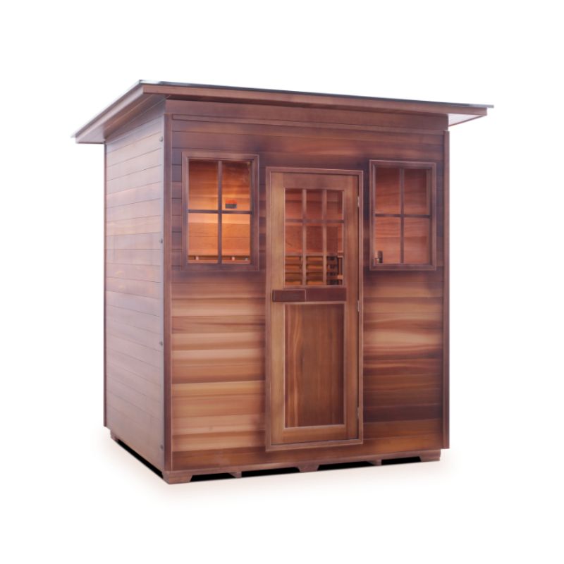 Enlighten Moonlight 4 Person-Traditional Sauna-Slope Roof