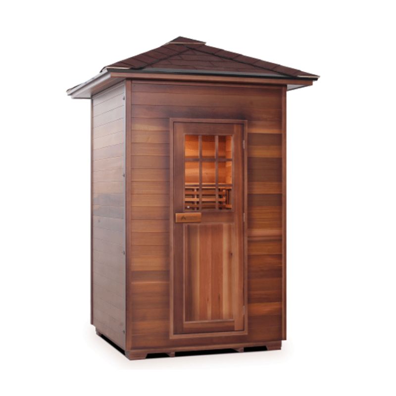 Enlighten Sapphire, 2 Person, Peak Roof, Hybrid Sauna