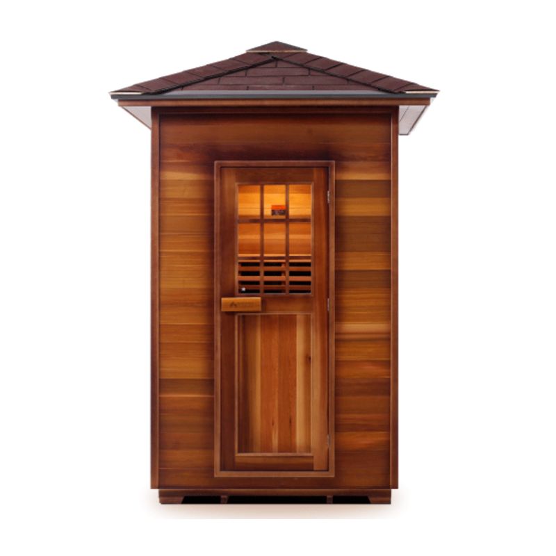 Enlighten Sapphire, 2 Person, Peak Roof, Hybrid Sauna