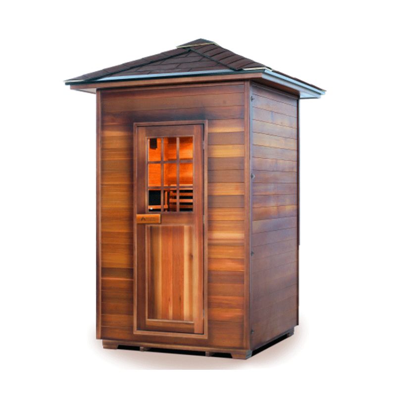 Enlighten Sapphire, 2 Person, Peak Roof, Hybrid Sauna