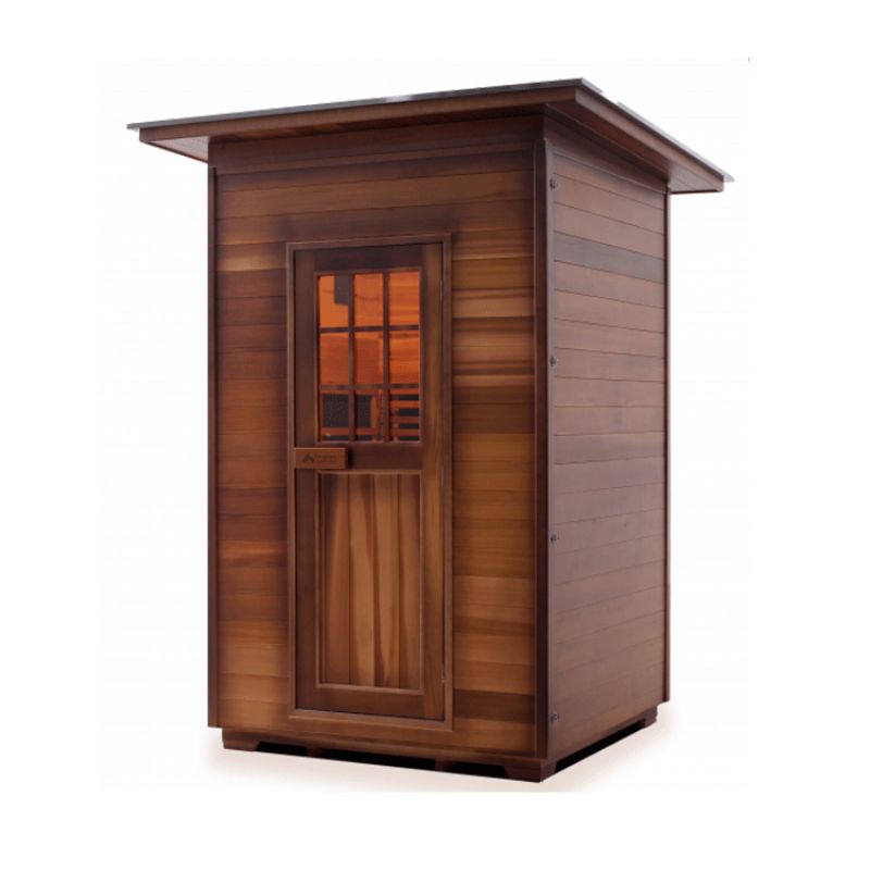 Enlighten Sapphire, 2 Person, Slope Roof, Hybrid Sauna