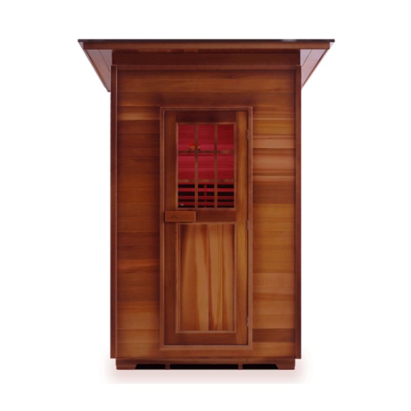 Enlighten Sapphire, 2 Person, Slope Roof, Hybrid Sauna