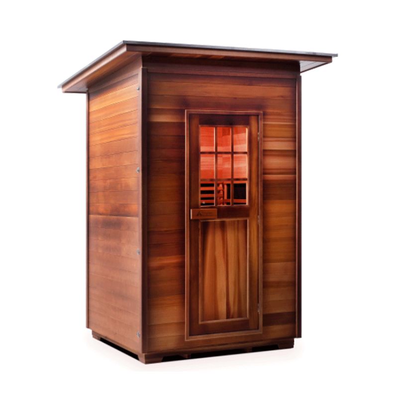 Enlighten Sapphire, 2 Person, Slope Roof, Hybrid Sauna