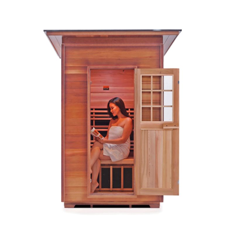 Enlighten Sapphire, 2 Person, Slope Roof, Hybrid Sauna
