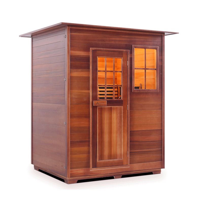 Enlighten Sapphire-3 Person-Hybrid Sauna-Slope Roof