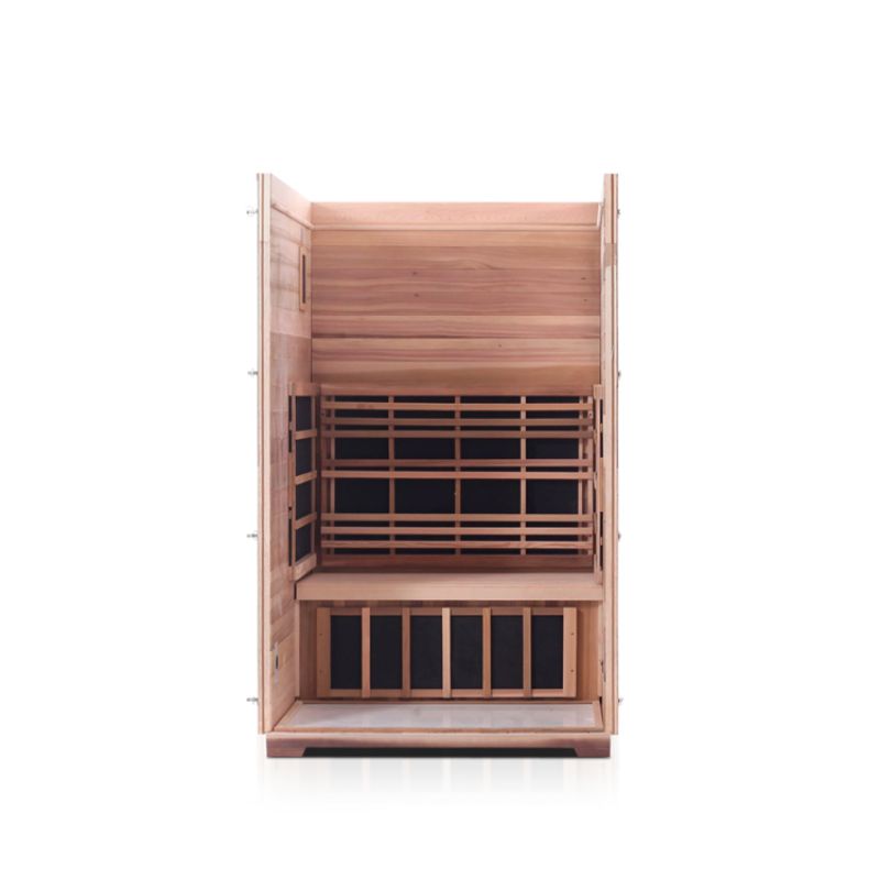 Enlighten Sierra 2 Person Infrared Sauna-Interior