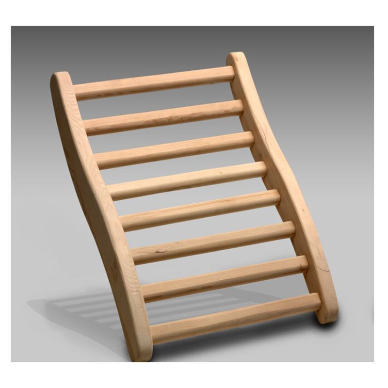 Ergonomic Sauna Backrests (Pair) - Hemlock