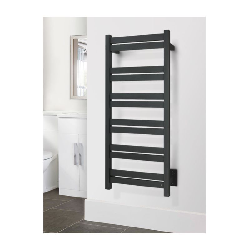 WarmlyYours Grande 12 TWS6-GRD12KH Towel Warmer-Black Finish