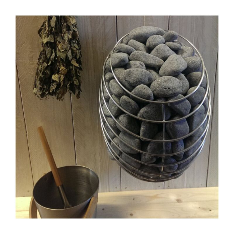 DROP Series 7.5kW Sauna Heater | HUUM - with bucket