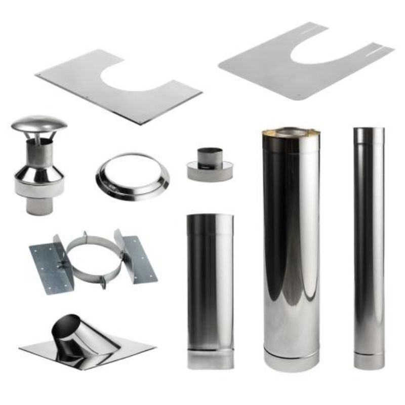 HUUM Thru-ceiling chimney parts