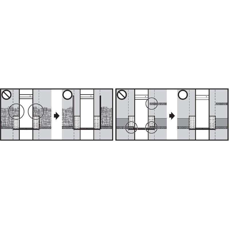 HUUM Wood-Burning through wall chimney - illustration