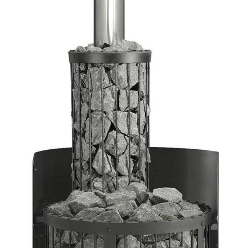 Harvia WL300 Smoke Pipe Cover - close up