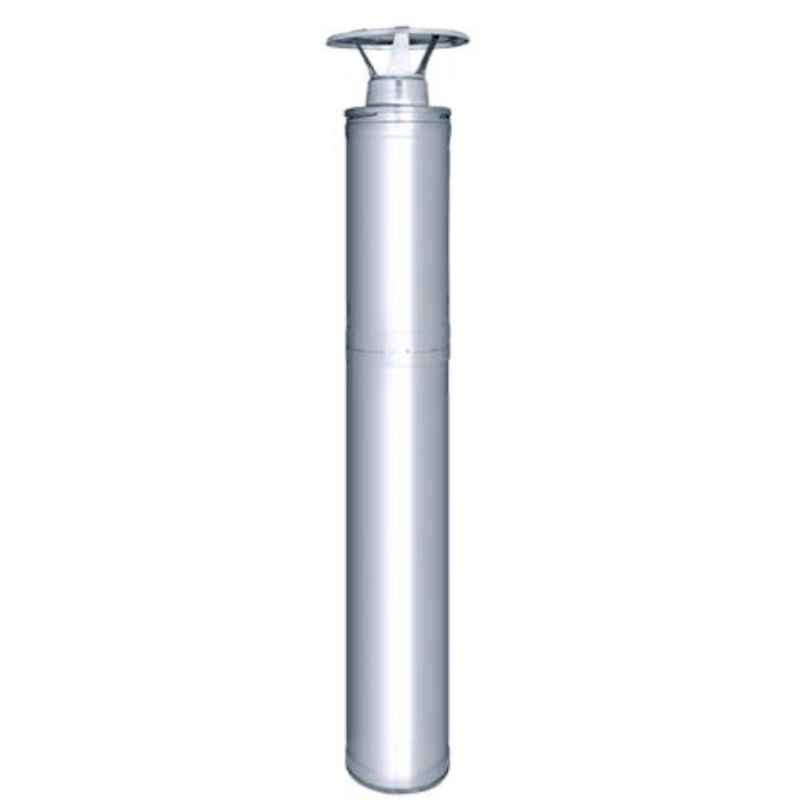 Harvia sauna heater steel chimney