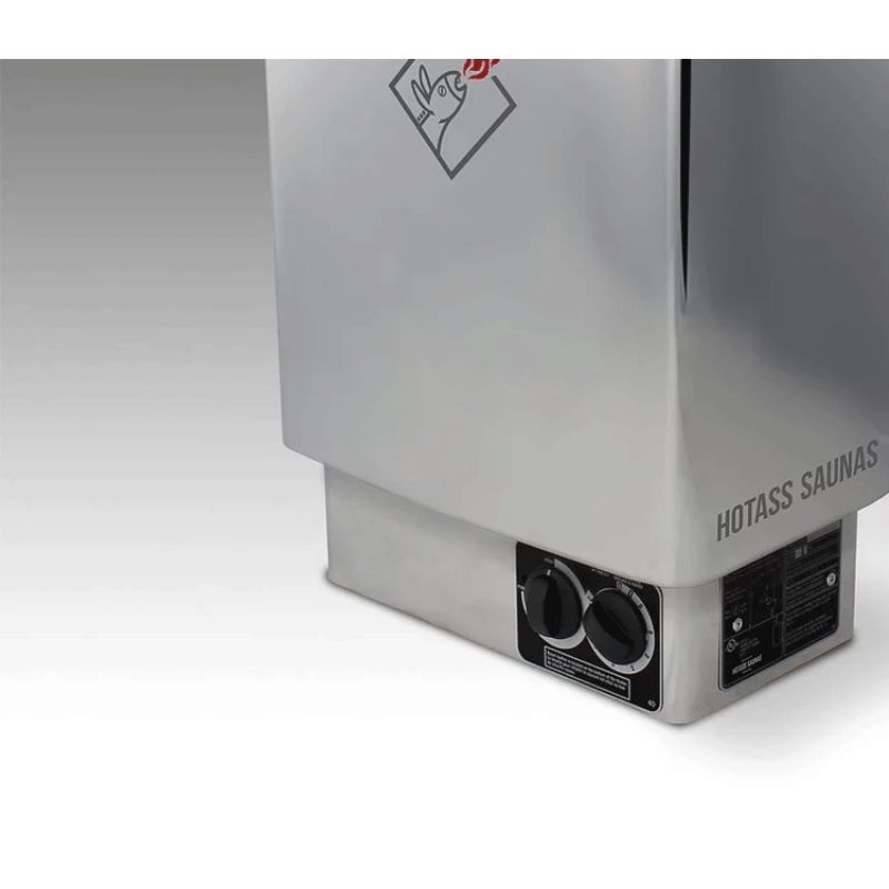 HomeHeat H300 Hotass Sauna Heaters - bottom dials close up