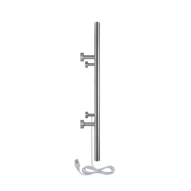 WarmlyYours Inifinity TW-F10BS-HP Towel Warmer - Dual Connection - Brushed