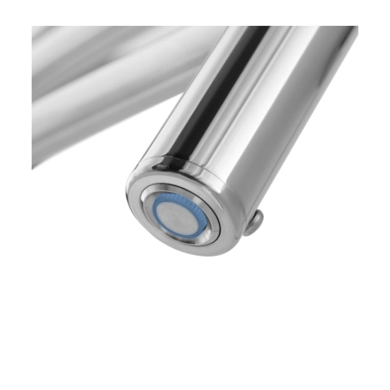 WarmlyYours Inifinity TW-F10BS-HP Towel Warmer - Dual Connection - Polished Finish