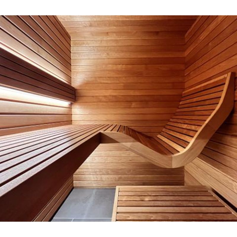 Sauna Dimmable LED Lighting Control - inside sauna