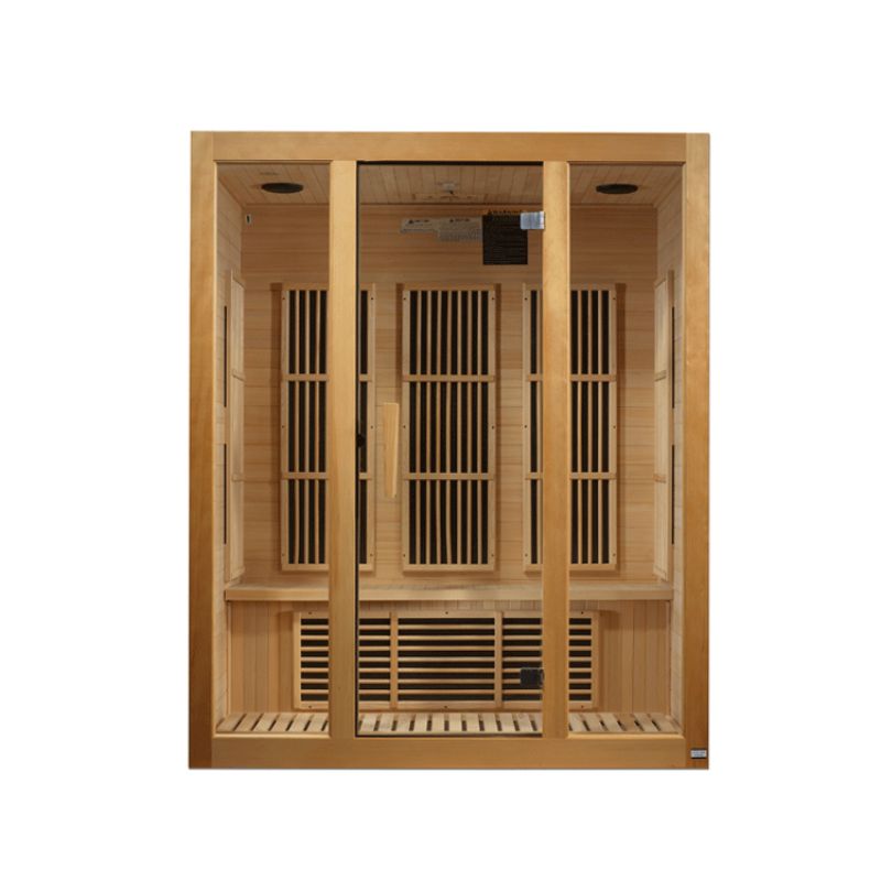 Maxxus MX J306 01 Bellevue 3 Person Low EMF Far Infrared Sauna