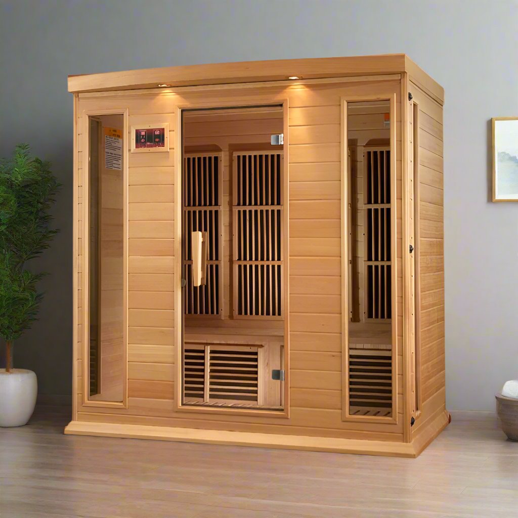 Maxxus MX-K406-01 ZF Montilemar | 4 Person Near Zero EMF FAR Infrared Sauna