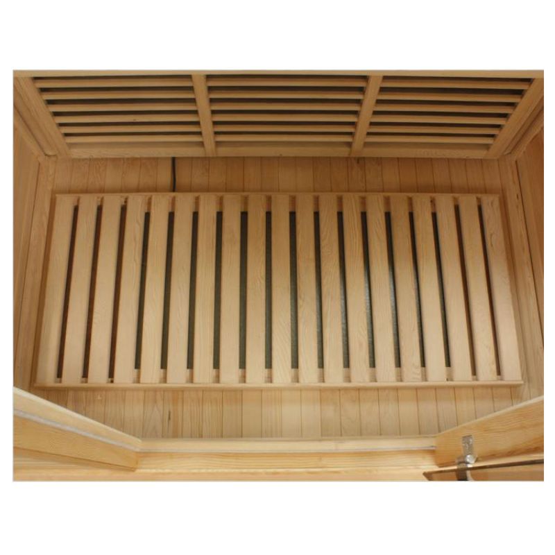 Maxxus MX-K356-01 ZF Corner Infrared Sauna - interior slatted floor