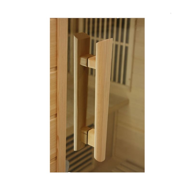 Maxxus Sauna Seattle MX-J206-01 - 2 Person Low EMF Indoor FAR Infrared Sauna - door handle