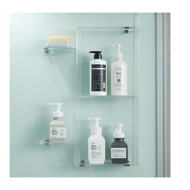 Maya Bath Anzio Steam Shower - shelves
