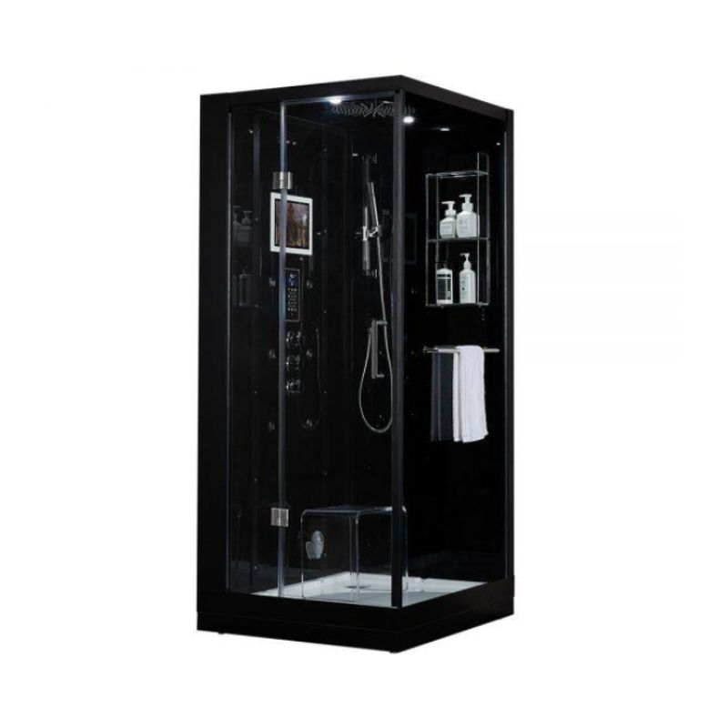 Maya Bath Arezzo 203 Steam Shower - black