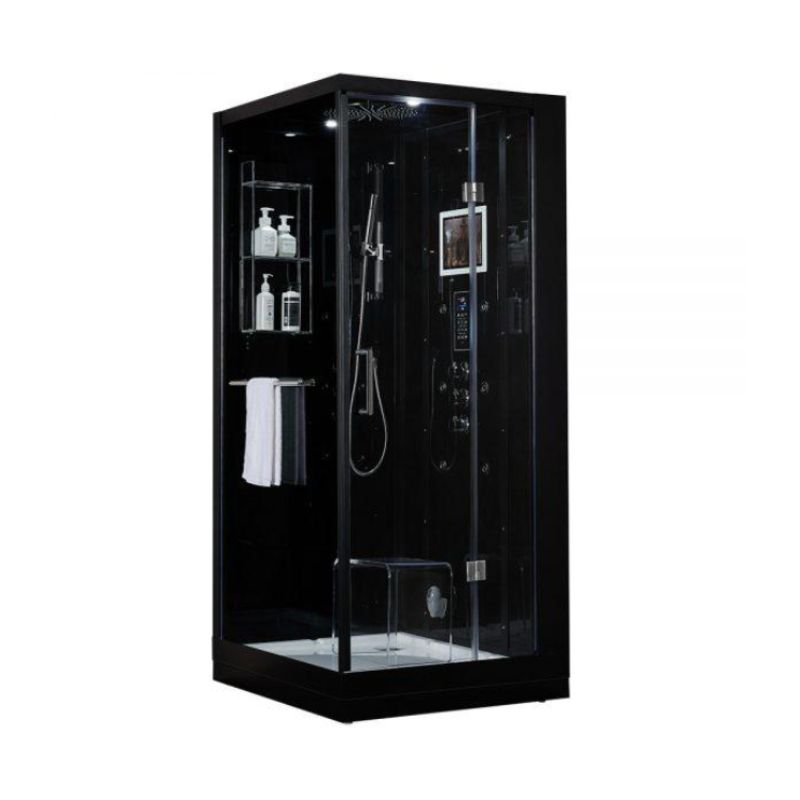 Maya Bath Arezzo 201 Steam Shower - black