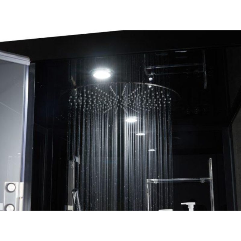 Maya Bath Arezzo 203 Steam Shower - black