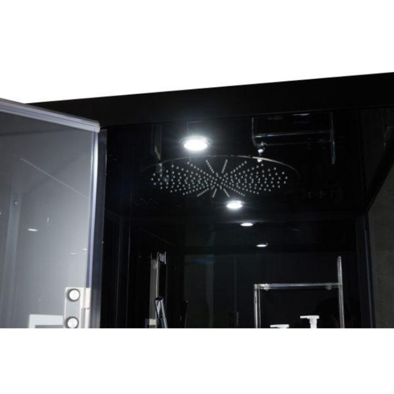 Maya Bath Arezzo Steam Shower - black