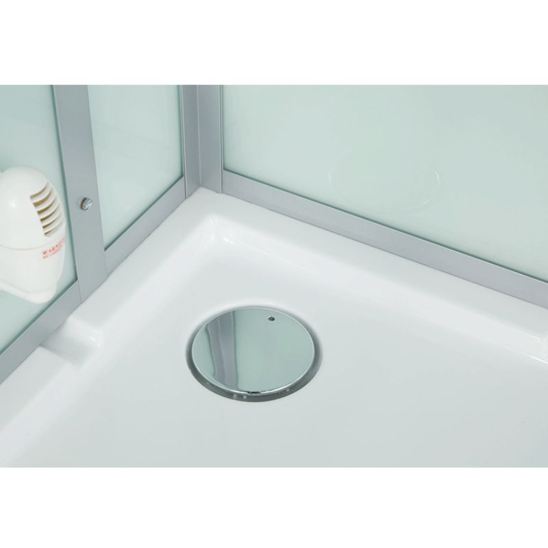 Maya Bath Arezzo Steam Shower - drain