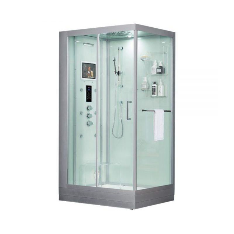 Maya Bath Platinum Lucca Steam Shower with TV