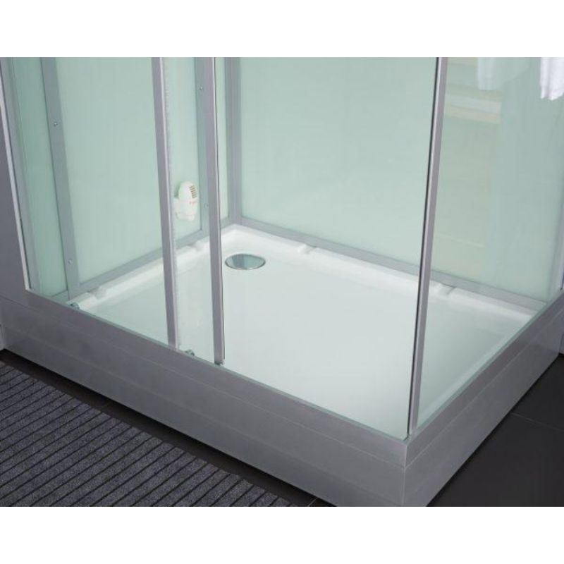 Maya Bath Platinum Lucca Steam Shower with TV - base