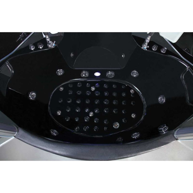 Maya Bath Platinum Superior Steam Shower & Tub Combo - view of inside tub