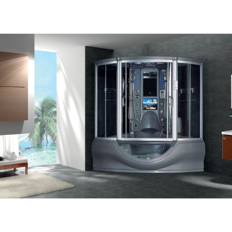Maya Bath Platinum Superior Steam Shower & Tub Combo