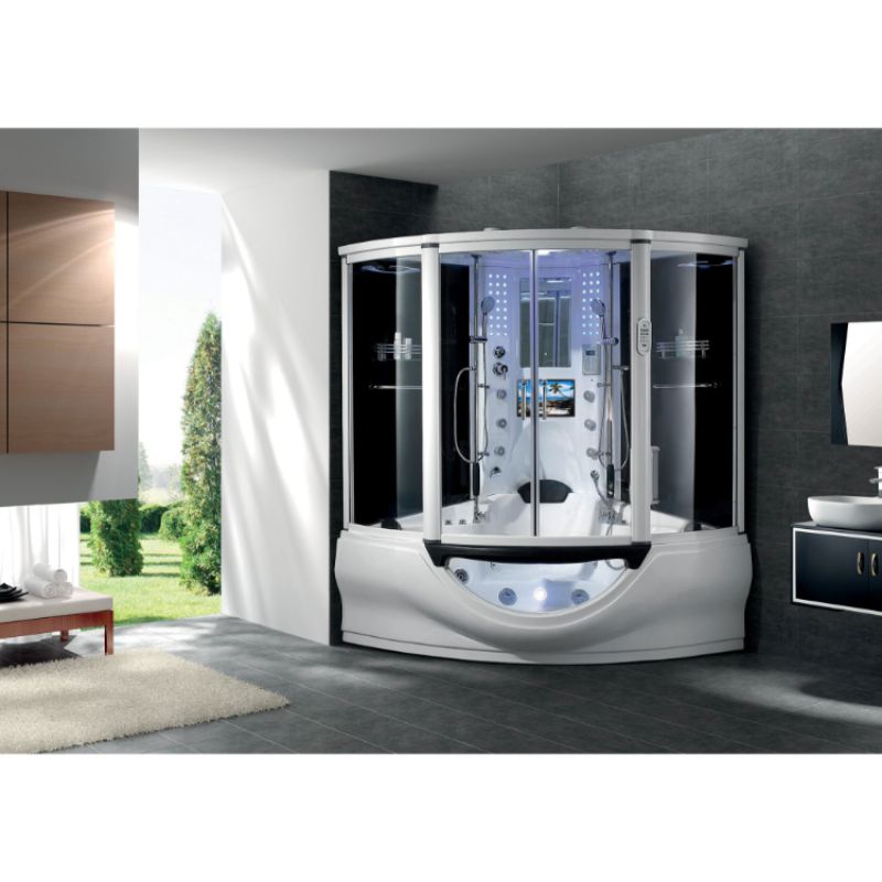 Maya Bath Platinum Superior Steam Shower & Tub Combo